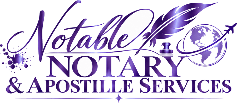 Notable Notary and Apostille Services