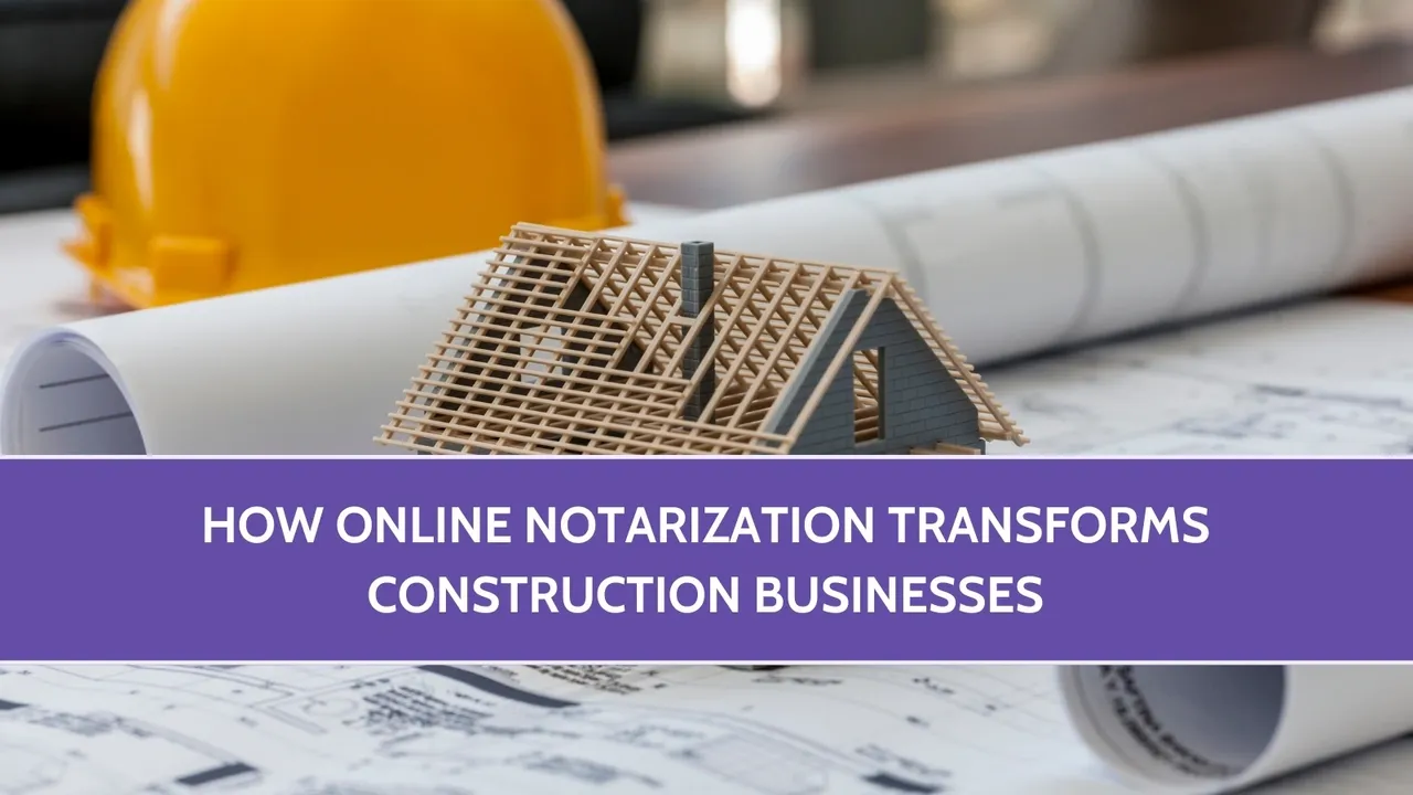 How Online Notarization Transforms Construction Businesses